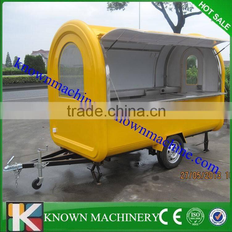 2015 Hot Sale factory price. snack customized Multi-Functional fast mobile street food truck