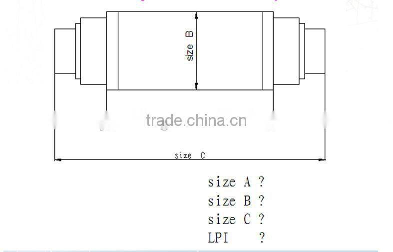 China Laser Engraved Ceramic Anilox Rollers For Flexo Printing Machine