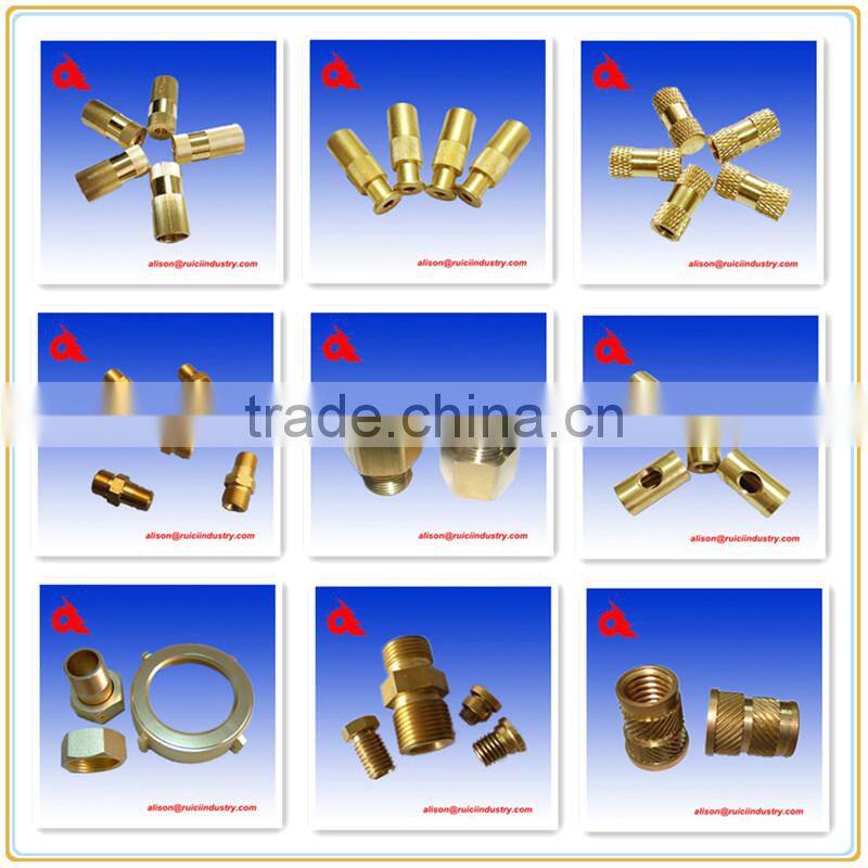 Wrapping machine brass cnc customized machined part