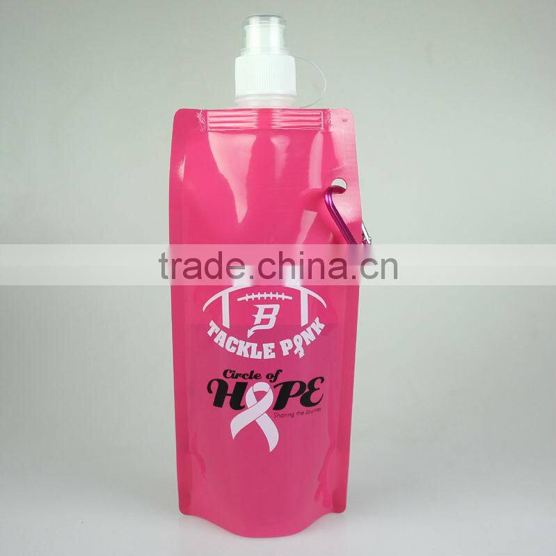 promotion top quality BPA free foldable water bag