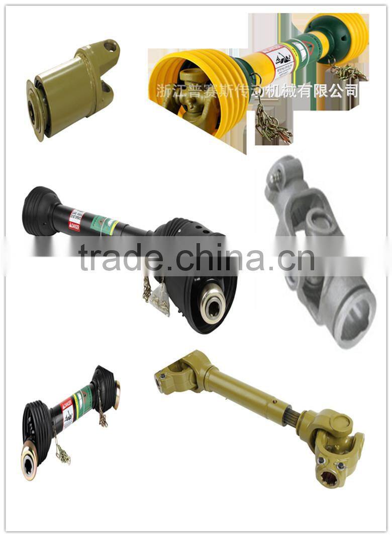 Agricultural splined universal shaft with CE certificate