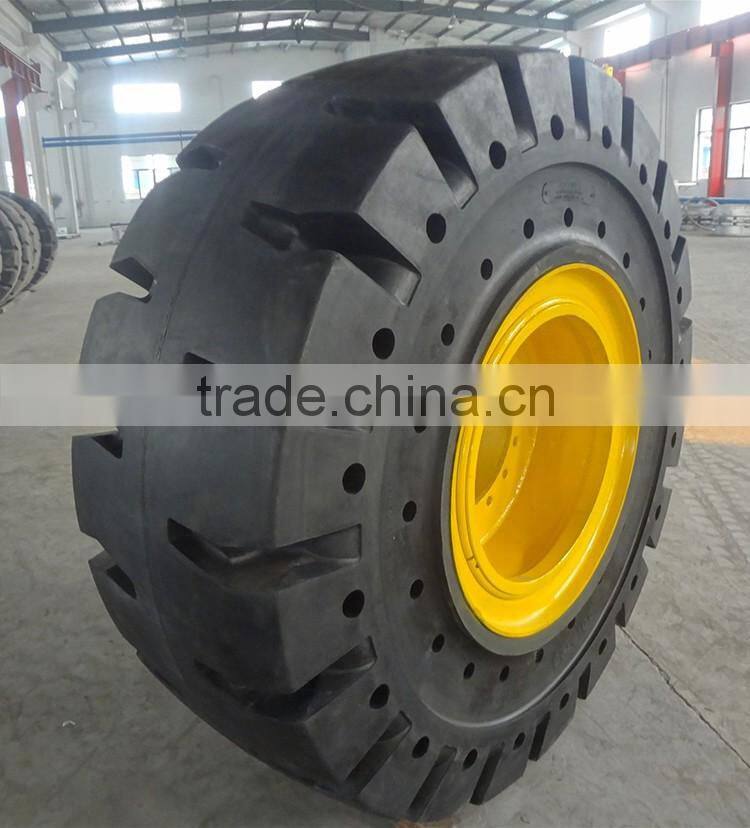 hot sale made in China solid rubber tire 20.5-25 loader tires truck tire