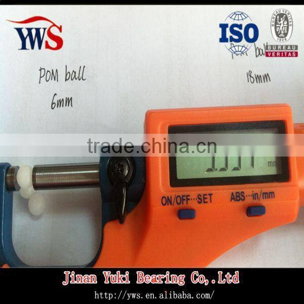 POM solid plastic ball 6mm-25mm with cheapest price