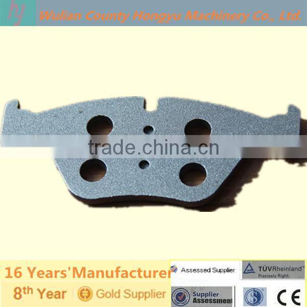 carton brake pad backing plate