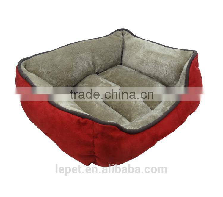 wholesale dog supplies new products soft cozy luxury rectangle cheap dog bed