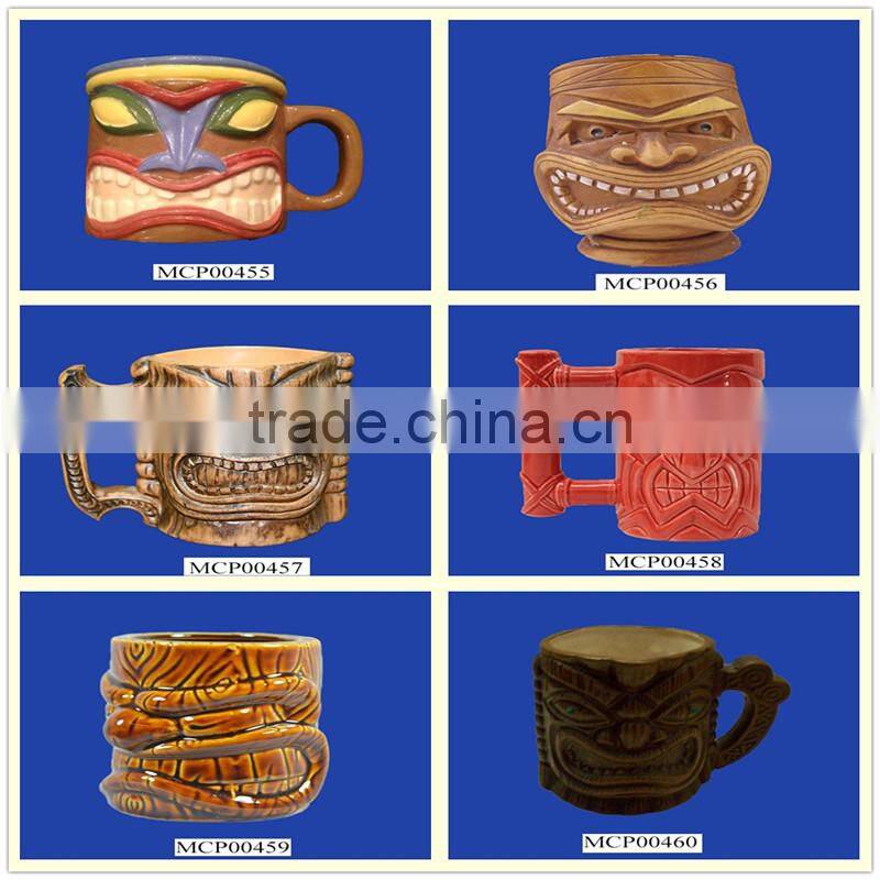 Hot saling Rare Tiki Sublimation Wine Bottle