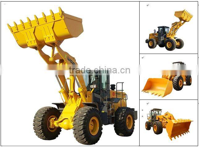4 in 1 bucket hydraulic 5ton W156 3m3 bucket chinese wheel loader price