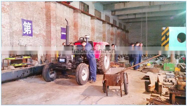 New type tractor crane with drilling equipment well working for pole hole drilling
