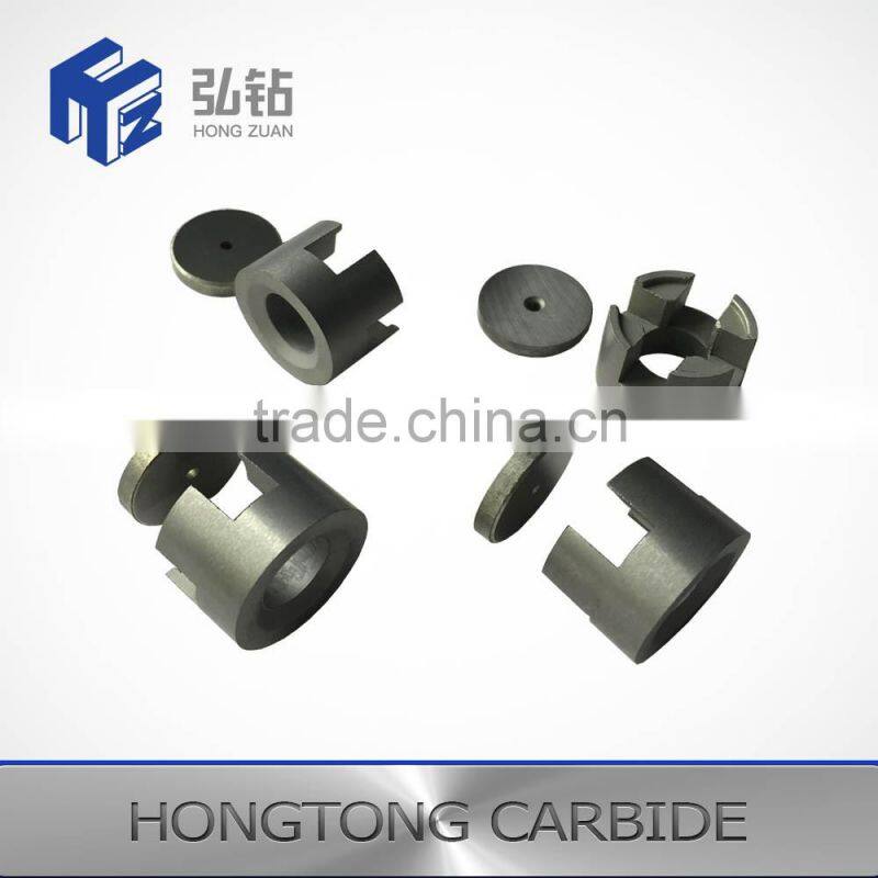 TC swirl chamber and end plate spray dryer nozzle assembly for chemicals and dyes