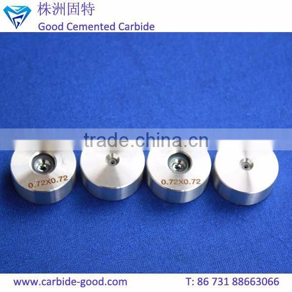 Tungsten carbide wire drawing dies