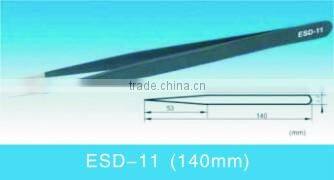 Vetus ESD-11 Anti-static ESD Pointed Stainless Steel Tweezers
