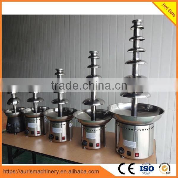 Portable stainless steel chocolate fountain machine chocolate machine on sale