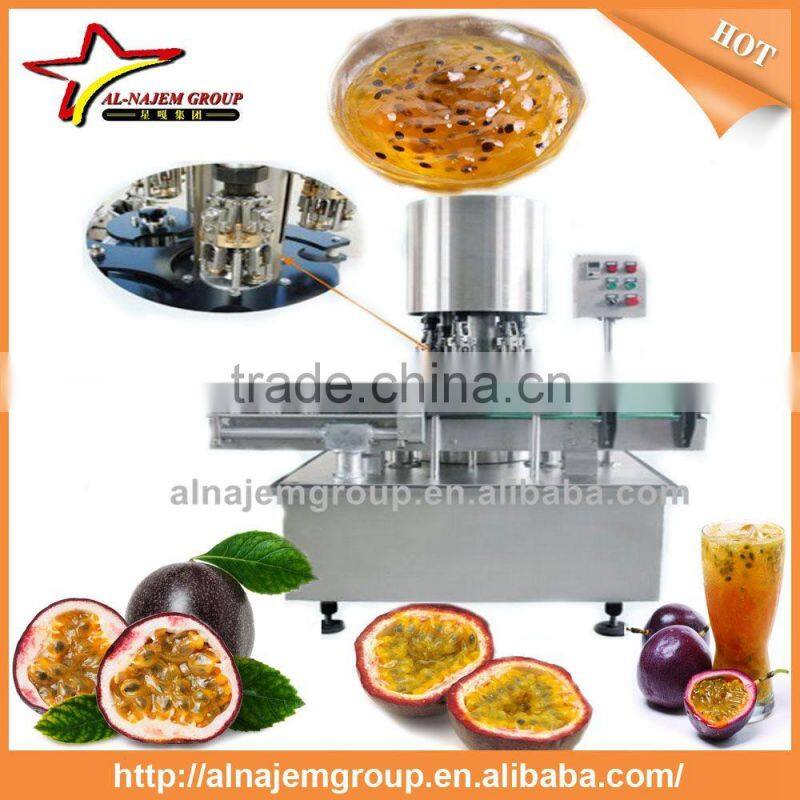high viscosity liquid filling machine passion fruit jam maker capping machine