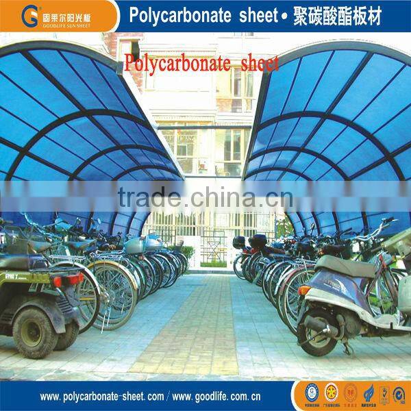 car parking polycarbonate awnings