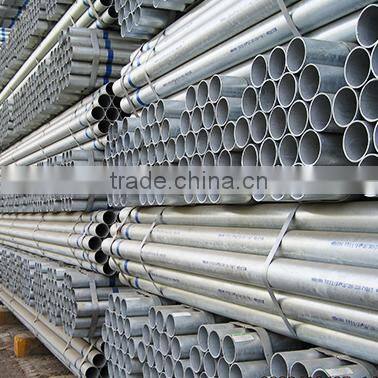 3"4.2mm ASTM A53 Gr.B hot dipped galvanized round steel pipe