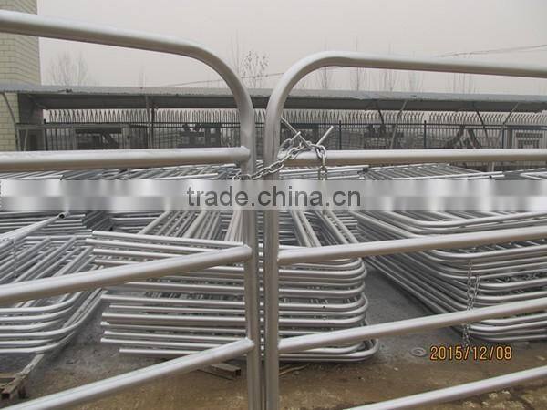 2016 the newest type of hot galvanized cattle/horse farm gate panel