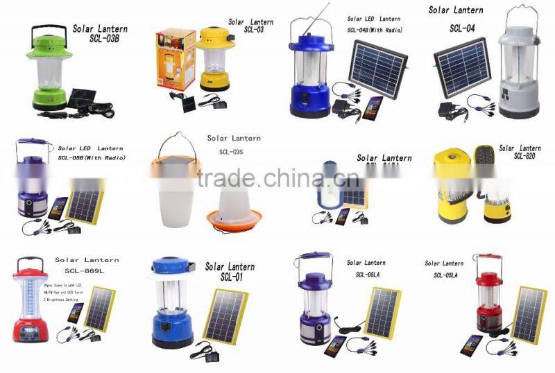 Portable 10W- 200W off grid solar power system with battery