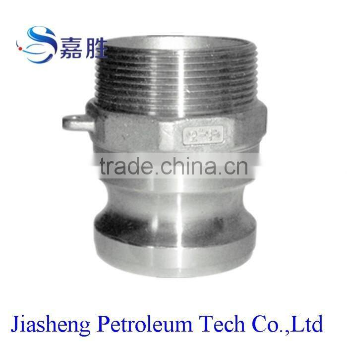 Stainless Steel Camlock Quick Coupler Type F with External Thread