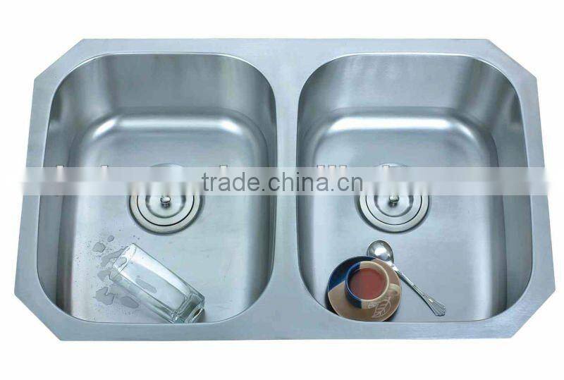 Double Bowl Stainless Steel Kitchen Sink