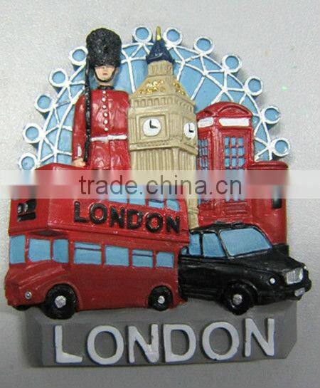 Resin London custom fridge magnet
