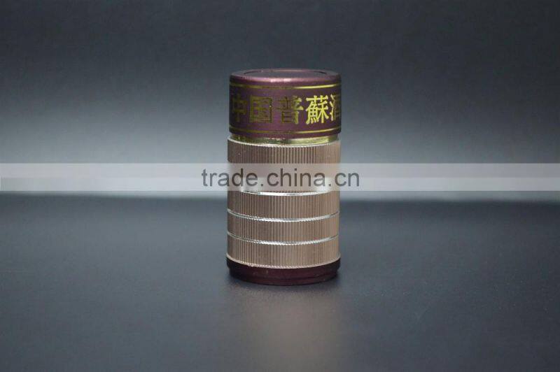 Wholesale aluminium bottle cap glass wine bottle cap