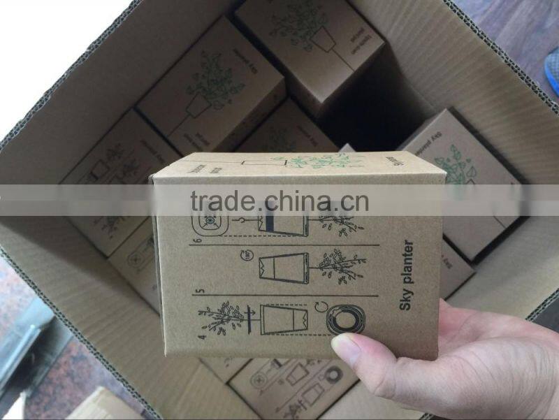 CT-457 Originality Fashion Sky Planter Hanging Plastic for Plants 9.5x9.5x13cm