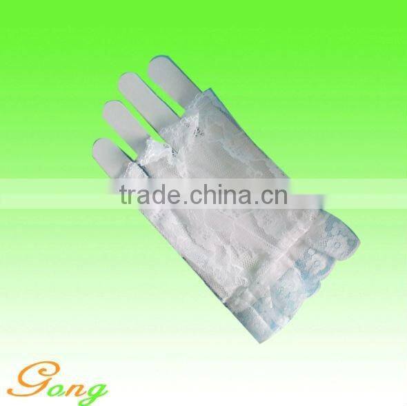 Hot sell party gloves with satin