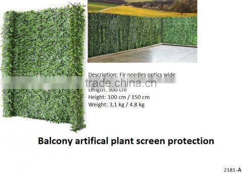 Artifical big leaves plant screen protection hang leaf optical light 04 for home garden balcony decro from Este