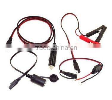 solar SEA cable pig tails cable and 5v 1a car charger 1.2M 1.5M 2M use for solar