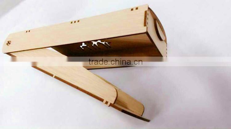 South Korea stationery wooden create pencil case