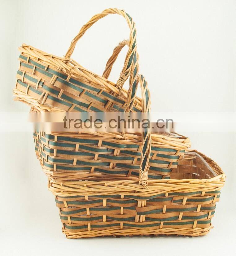 Basket Product Type and Holiday Decoration & Gift Use basket wicker