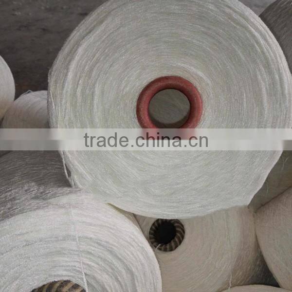 Cotton chenille yarn 4.5Nm ring spun combed for home textiles