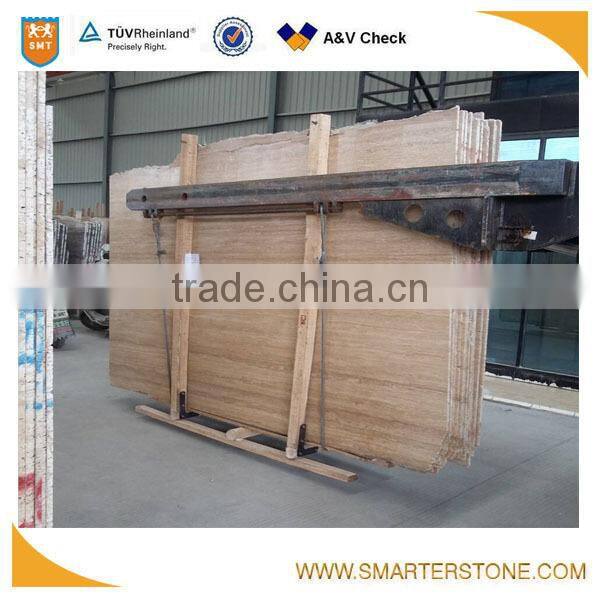 Cream Travertine Slab Yellow Travertine Marble