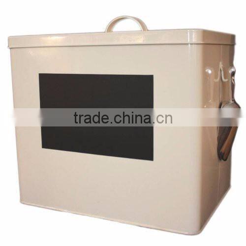 Household Large Capacity Metal Laundry Powder Box Tin Storage Container