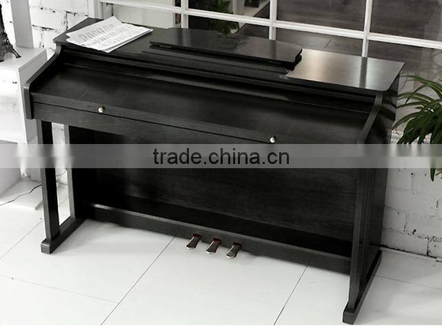 88 weighted keys 3 pedal digital piano in black