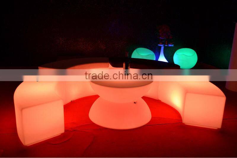 Modern Glowing Led Tea Table