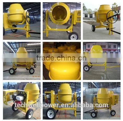 High quality CMH 260L/300L/350L/400L/500L/600L mobile CONCRETE MIXER with diesel or gasoline engine