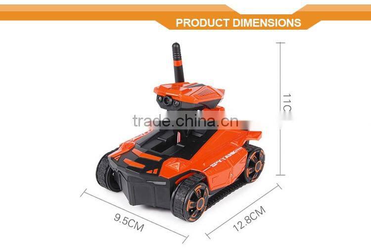 New arrival YD-211 4CH RC Wifi Tank I-Spy Tank controlled by mobile phone android and ios app tv remote control