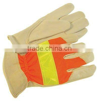 Cow grain leather winter gloves with CE certificateJRW03
