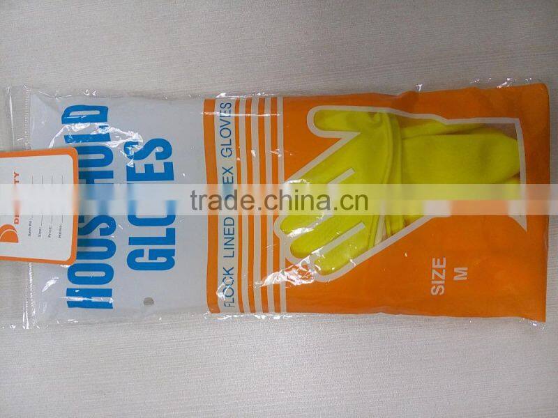 DDSAFETY 2016 Hot Sale Product Room Cleaning Colored Latex Glove