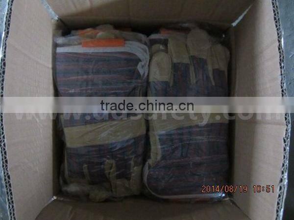 DDSAFETY High Quality Wholesale Leather Golf Glove Safety Glove