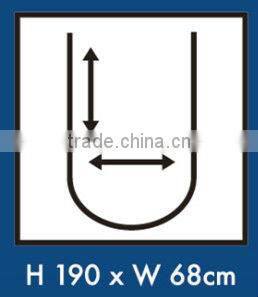 U Plastic Zipper door, Dustproof Plastic Film, Dust barrier
