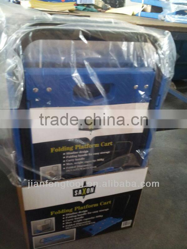 80kgs Plastic Luggage Hand Lift trolley