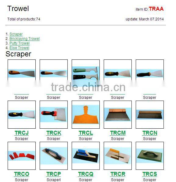 42*26cm ABS plastic face plastering trowel float skimming taping knife scraper