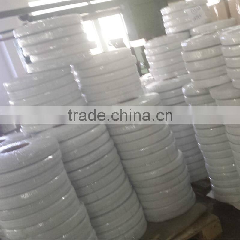 white plastic clip band for packing bread
