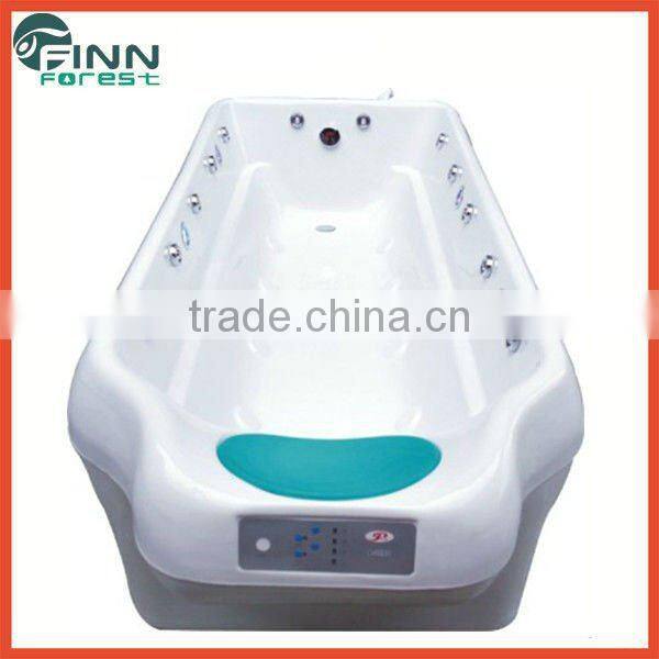 Wet bed water massage bed for body slimming ,wooden and stainless steel luxury multifunctional massage salt bath spa water bed