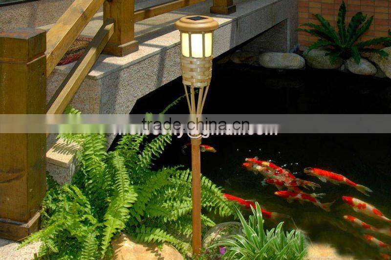 solar tiki torch light