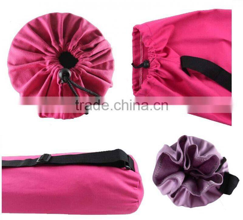 High Quality Canvas/Cotton Yoga Mat Bag