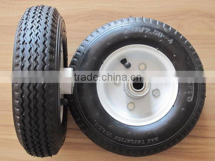 2.80/2.50-4 small pneumatic wheels