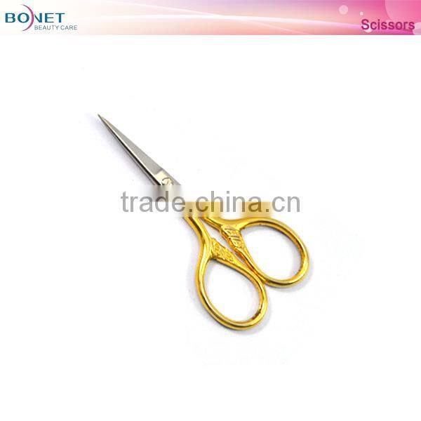BSC0073 CE Certificated 3-5/8'' fashion gilded sew kit embroidery scissors